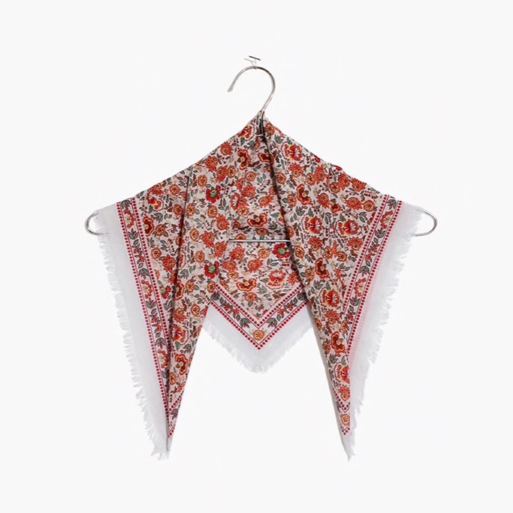 NWT Madewell fringe bandana